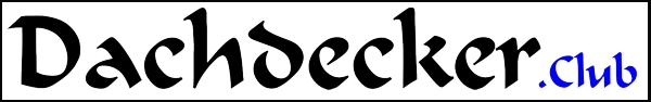 Dachdecker Logo Schriftzug